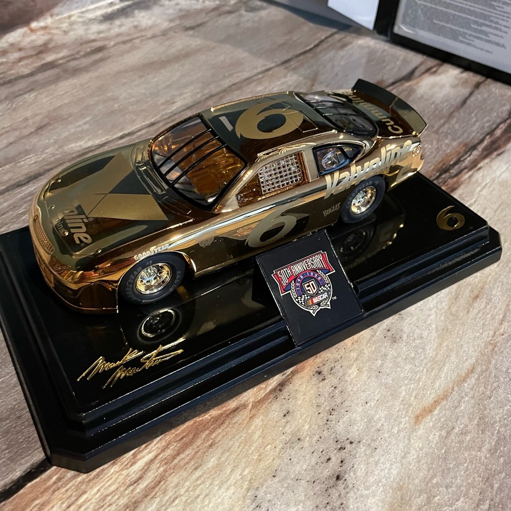 Gold Die-Cast Model Car